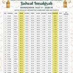 Jadwal Imsyakiyah (3)